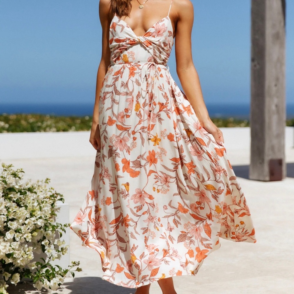 NWT Hello Molly / Lady Like You Midi Dress / Size XS